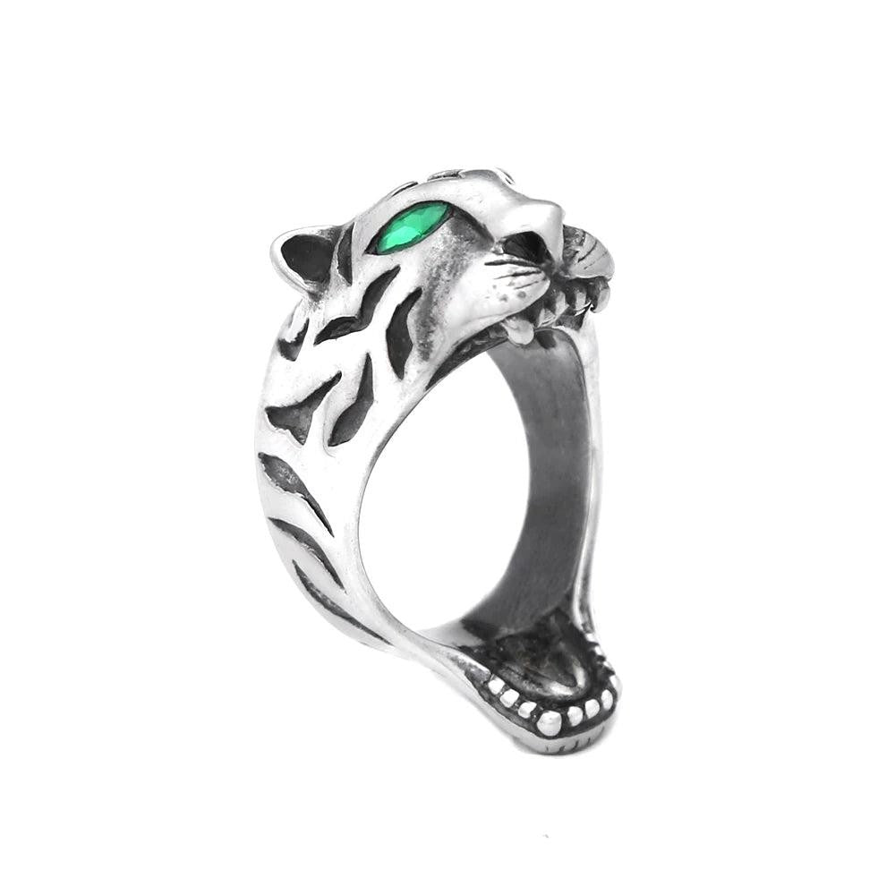 1️⃣ Simple Stainless Steel Ring Punk Hip Hop Biker Ring Men Women