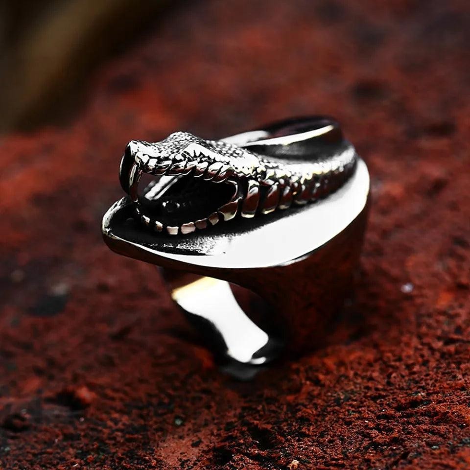 316L Stainless Steel Punk Square Flat Top Signet Ring Unisex Jewelry Gift for Me
