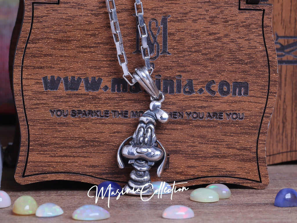Goofy pendant pendant in sterling silver 925