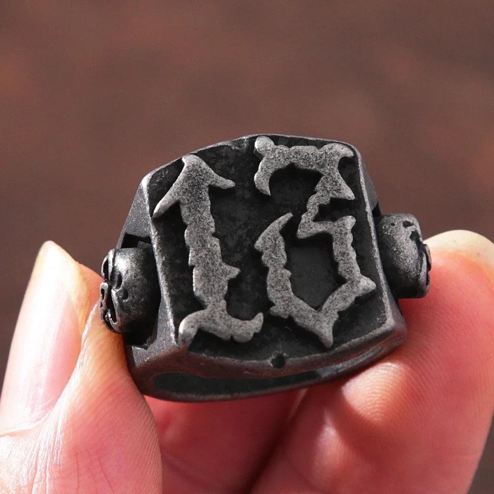 Polished 316L Stainless Steel Square Finger Rings for Men Women Wedding Party Je