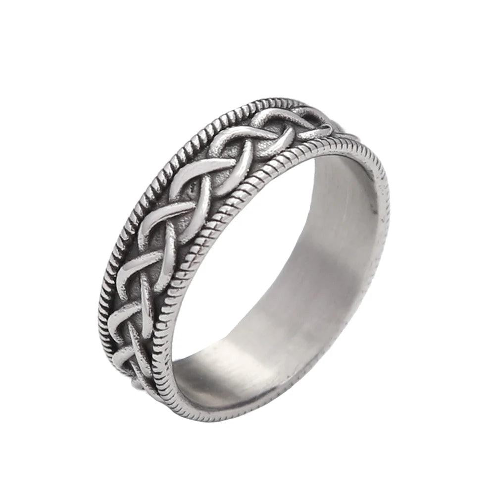 316L Stainless Steel Punk Square Flat Top Signet Ring Unisex Jewelry Gift for Me
