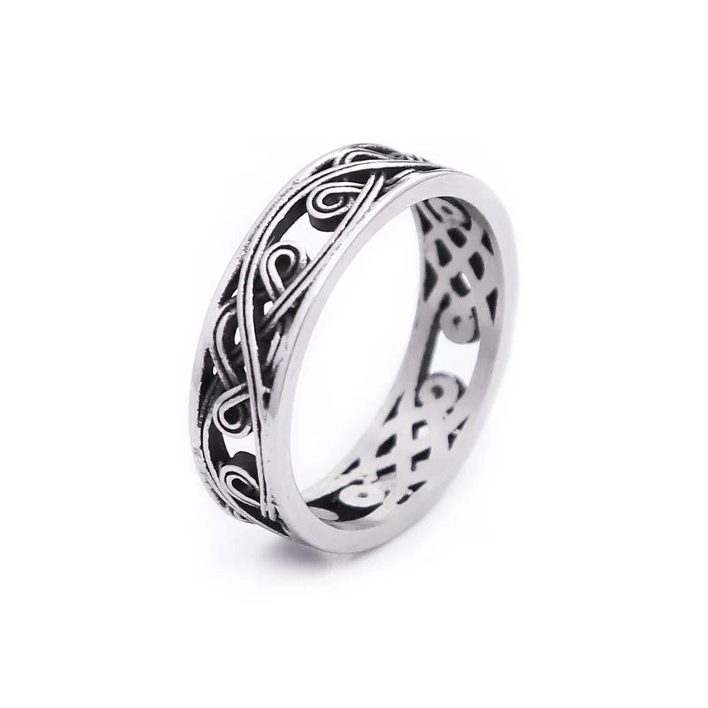 316L Stainless Steel Punk Square Flat Top Signet Ring Unisex Jewelry Gift for Me