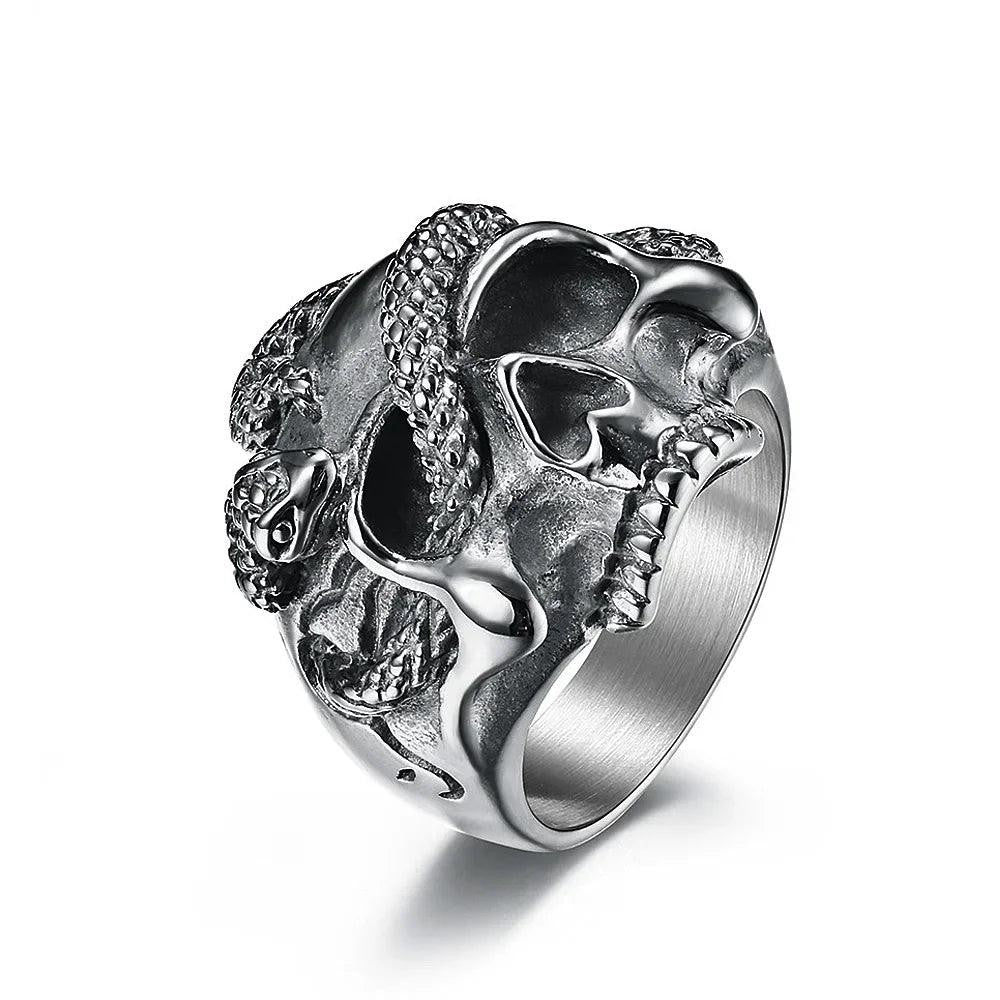 Polished 316L Stainless Steel Square Finger Rings for Men Women Wedding Party Je