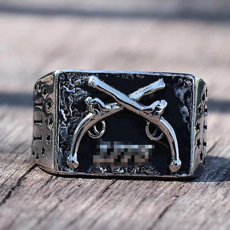 Polished 316L Stainless Steel Square Finger Rings for Men Women Wedding Party Je