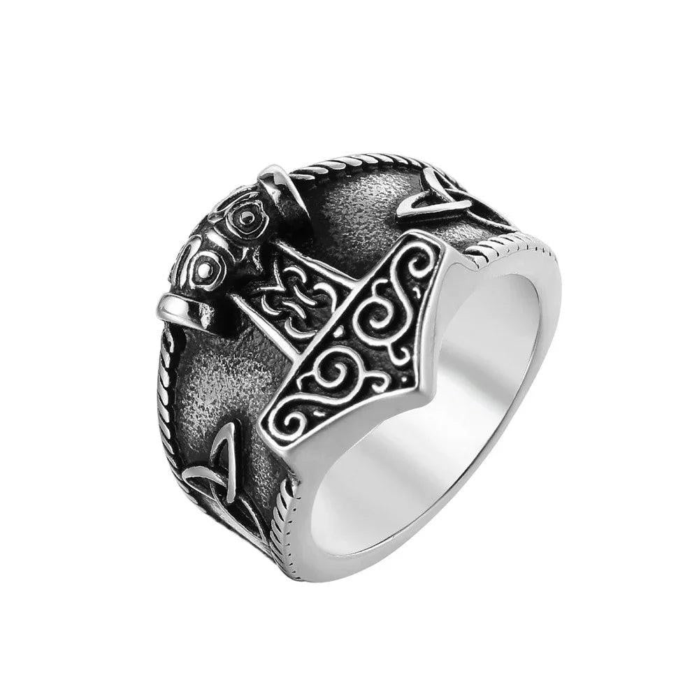 Polished 316L Stainless Steel Square Finger Rings for Men Women Wedding Party Je