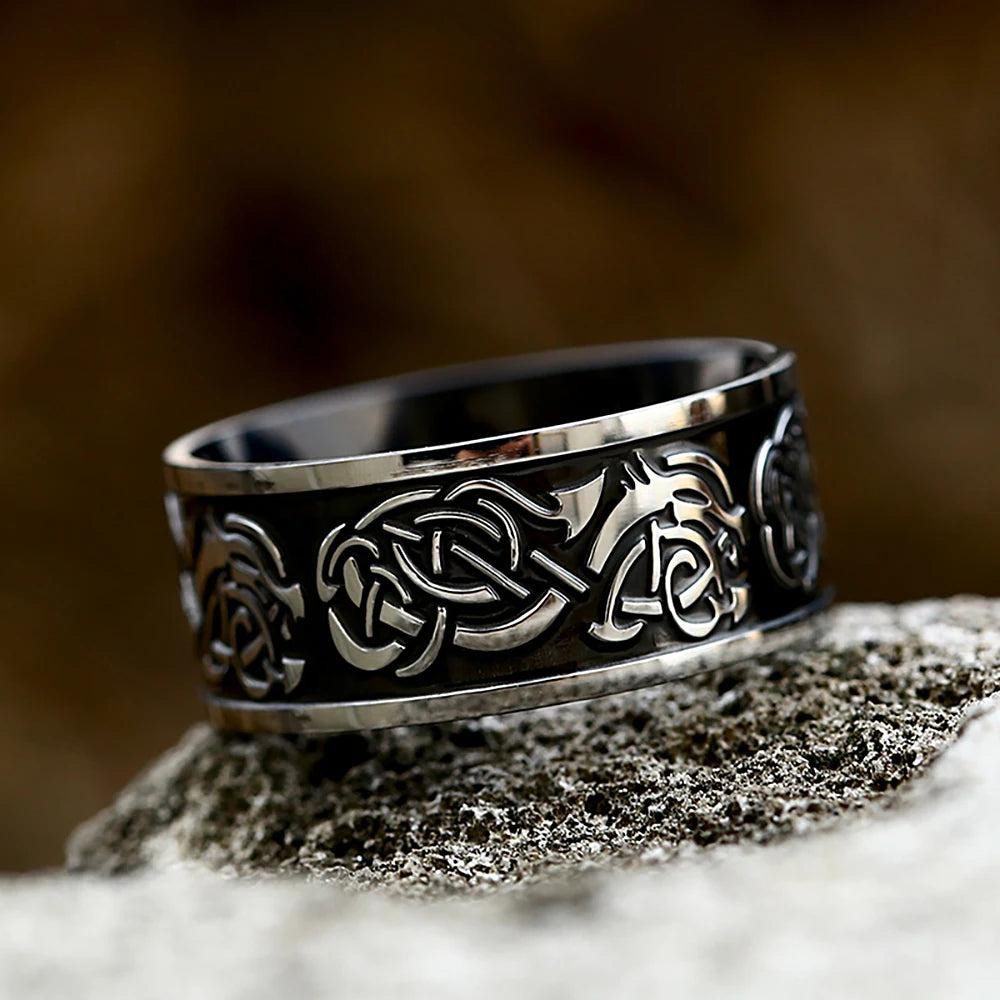 316L Stainless Steel Punk Square Flat Top Signet Ring Unisex Jewelry Gift for Me