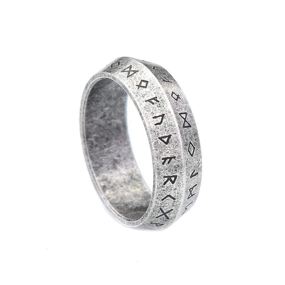 2️⃣ Creative Pattern Ring Stainless Steel Punk Fashion Ring Men Women