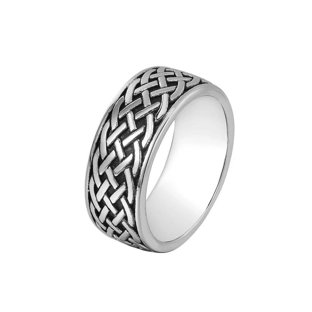 316L Stainless Steel Punk Square Flat Top Signet Ring Unisex Jewelry Gift for Me