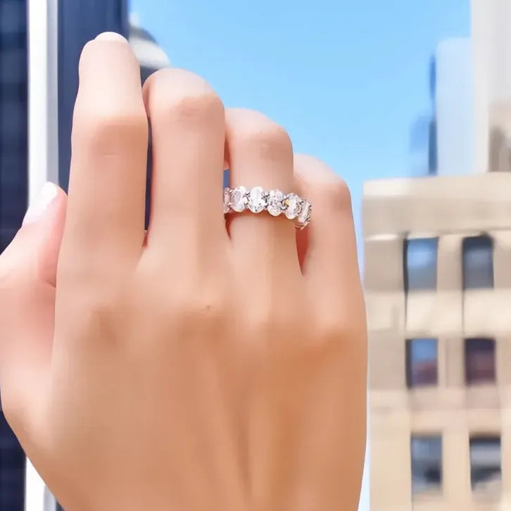AAA Cubic Zirconia Brass Promise Rings for Women Wedding Gift 6 Styles