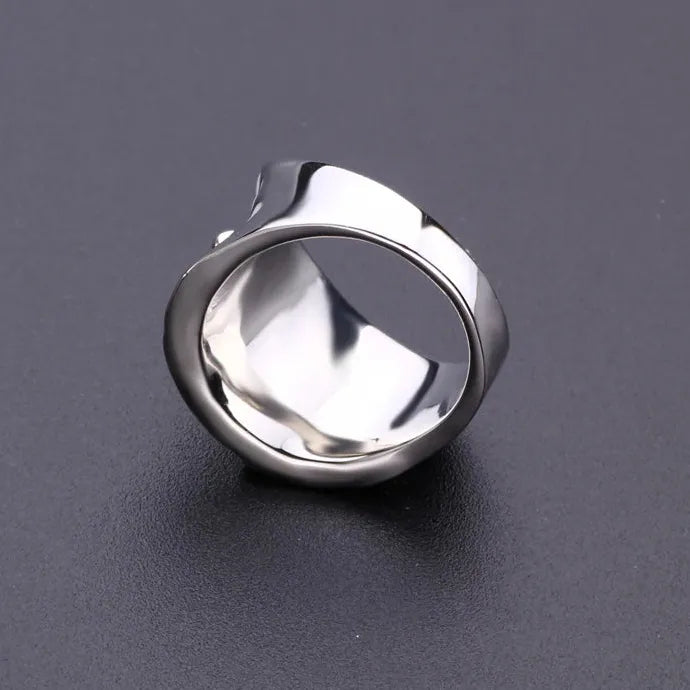 Creative Zinc Alloy Women's Rose Flower Rings Wedding Engagement Jewelry