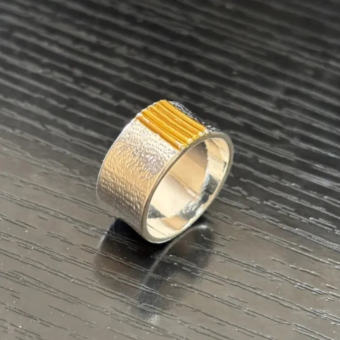 2025 Vintage Geometric Zinc Alloy Line Ring for Women Wedding Engagement Gift