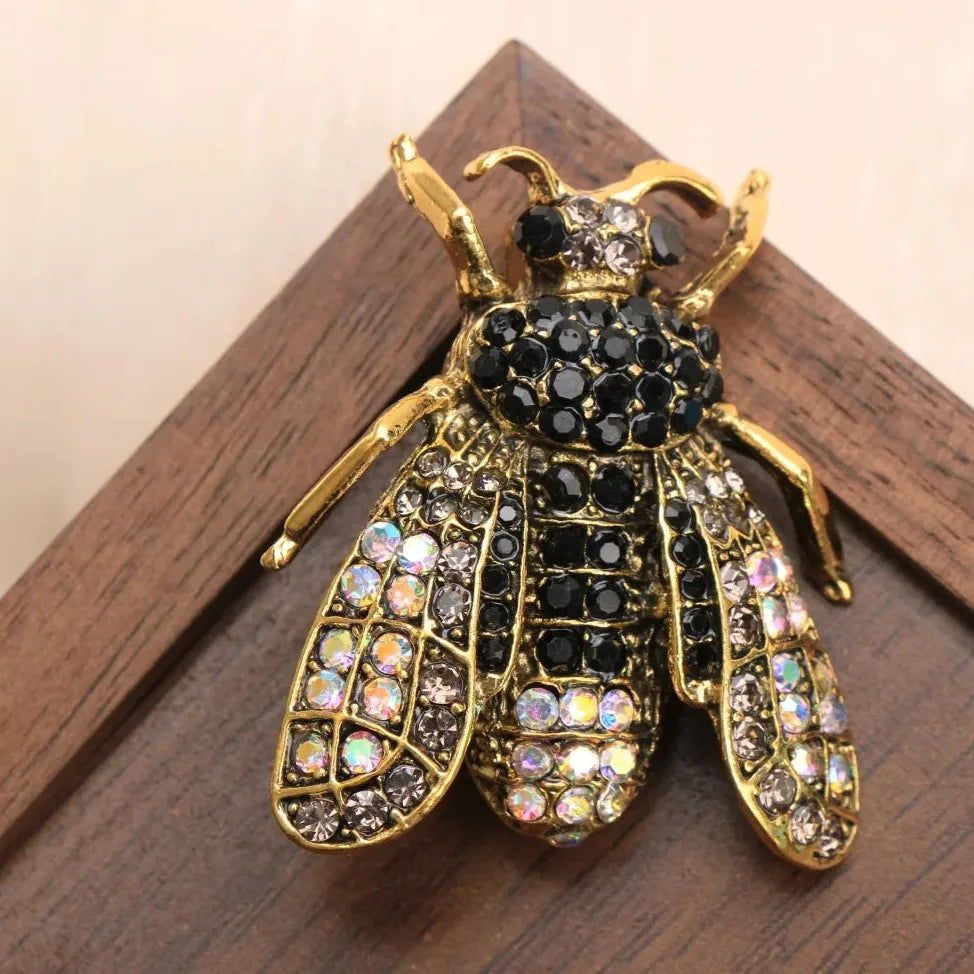 Classic Animal Brooch Pins Cat Lizard Flower Spider Insect Jewelry