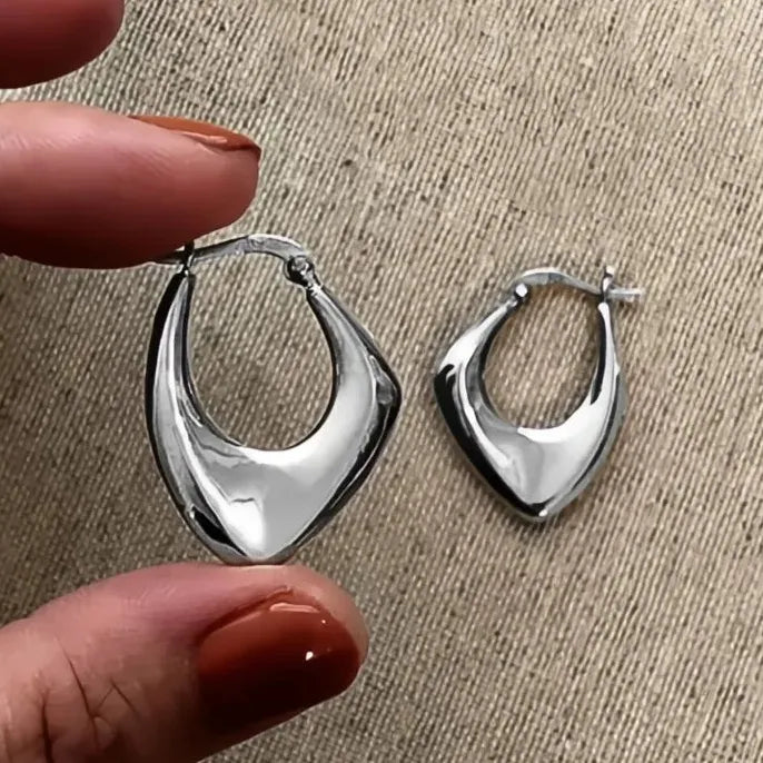 Luxury Women Small Hoop Earrings Micro Paved CZ Stones Copper Fashion Jewelry