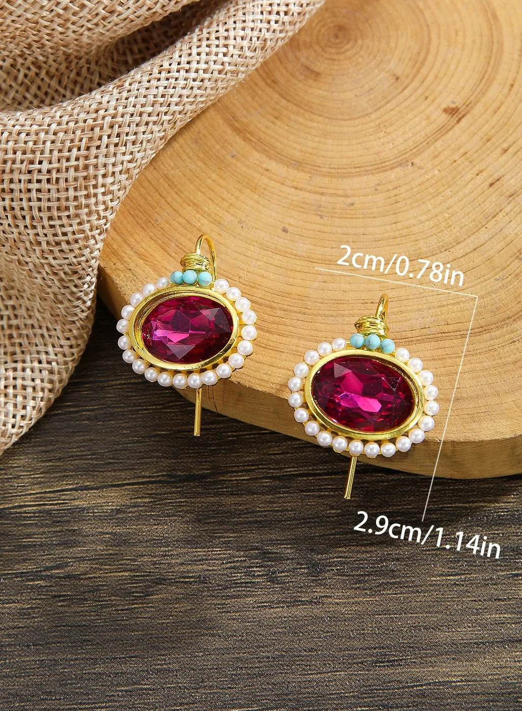 Flower Shaped White Pearl Ear Hooks Zinc Alloy Earrings for Women Bridal Engagement