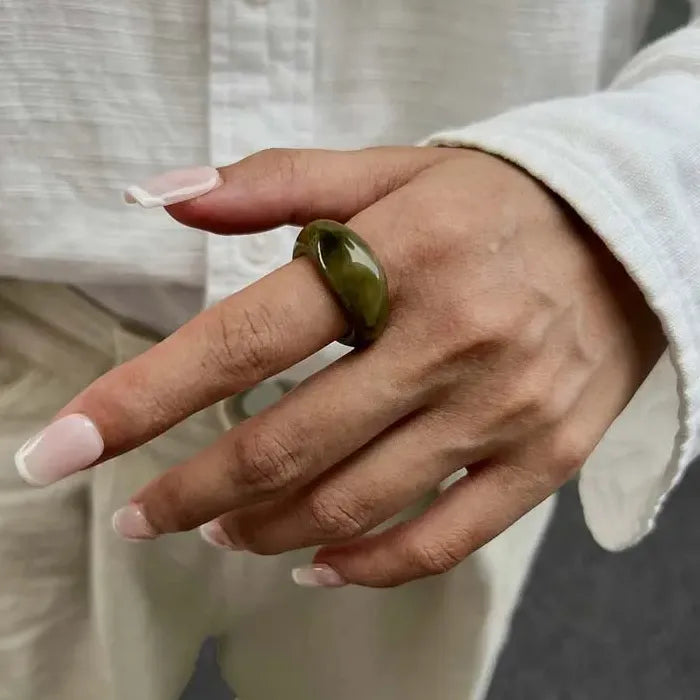 Y2K Boho Irregular Finger Rings for Women Trendy 2025 Statement Jewelry