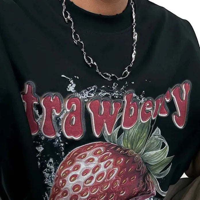 2025 Punk Silver Thorny Choker Necklace Unisex Hip Hop Rock Flame Jewelry