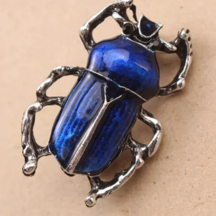 Luxury Insect Brooches Cicada Beetle Bee Mantis Pin for Women