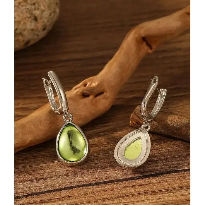 Minimalist Colorful Imitation Crystal Drop Earrings for Women Party Jewelry Gifts