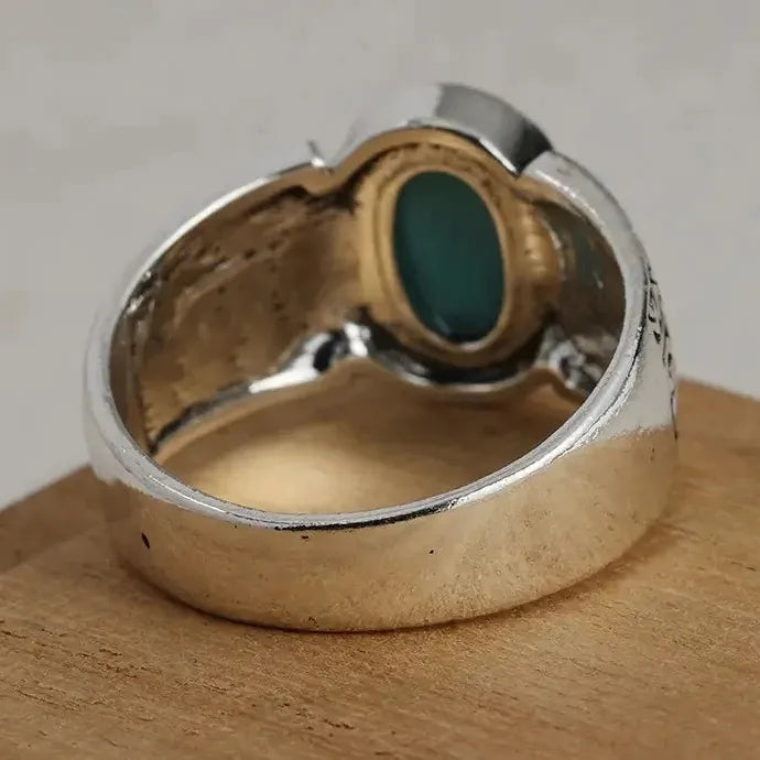 Retro Bohemian Resin Zinc Alloy Women's Ring Europe America Hot Sale