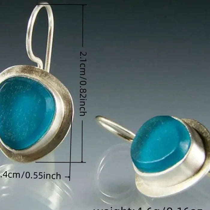 Bohemian Handmade Zinc Alloy Drop Earrings Women’s Ancient Design Gift
