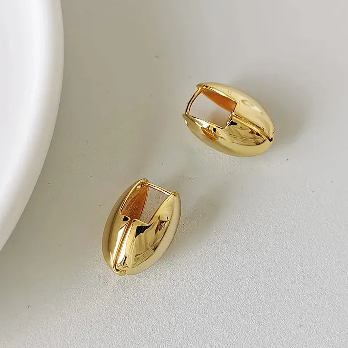 Women's Stainless Steel Geometric Drop Earrings Korean Y2K Luxury Jewelry