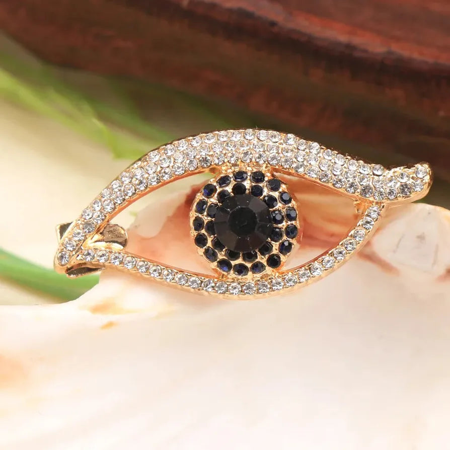 Luxury Big Eyes Brooch Pin for Men and Women – Elegant Fashion Accessory
