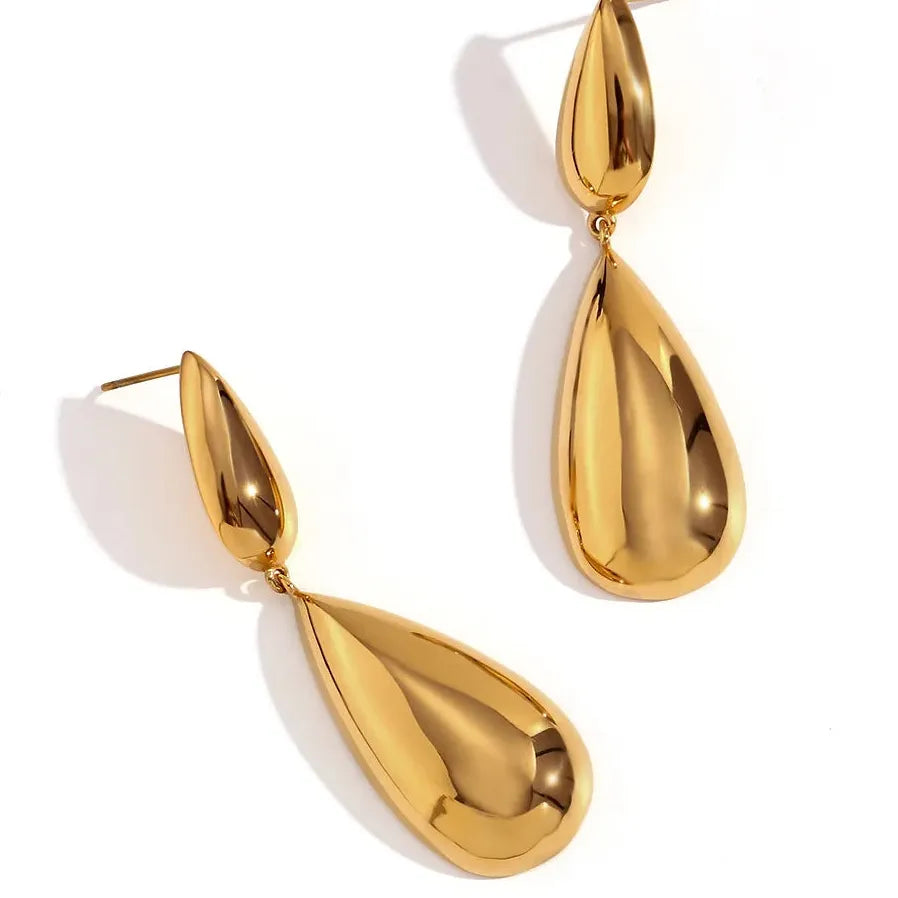Vintage Geometric Drop Earrings for Women Retro Dangle Fashion Jewelry