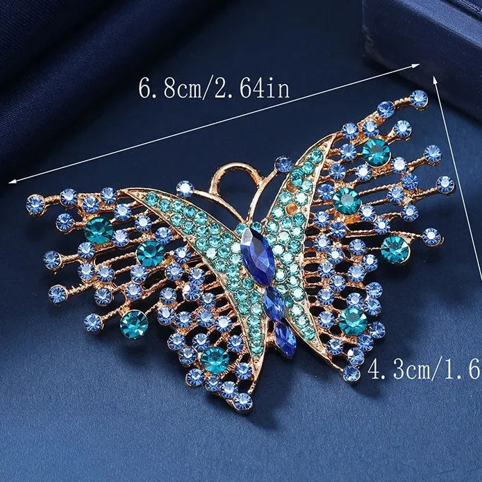 Luxury Classic Butterfly Brooch for Men & Women Gift Accessory