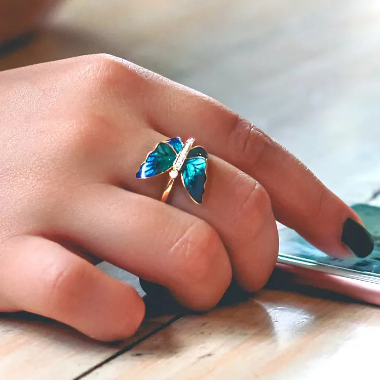 Women's Fashion Zinc Alloy Animal Ring Cute Personalized Jewelry Gift