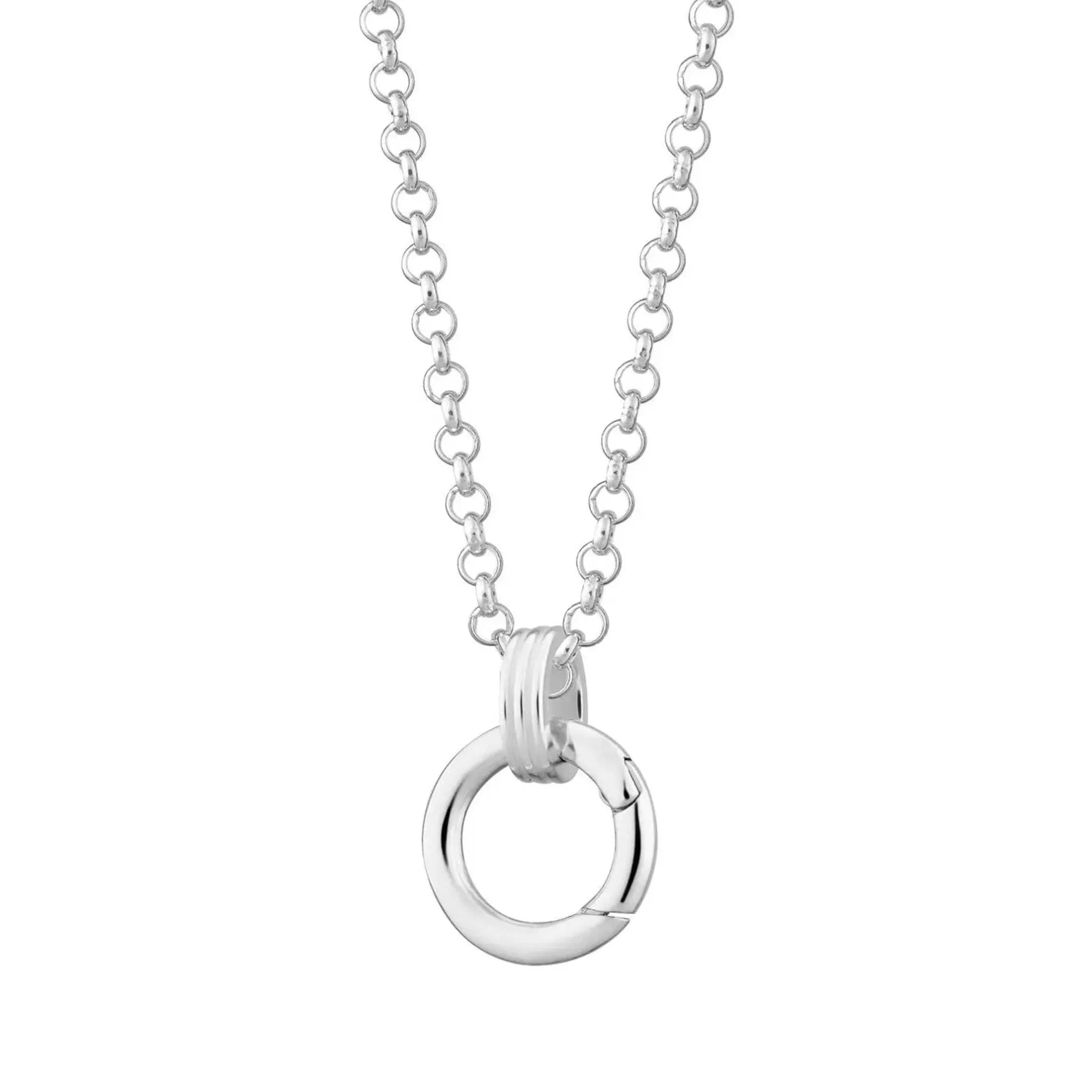 Gold Plated Stainless Steel Geometric Animal Charm Pendant Necklace Trendy Jewelry