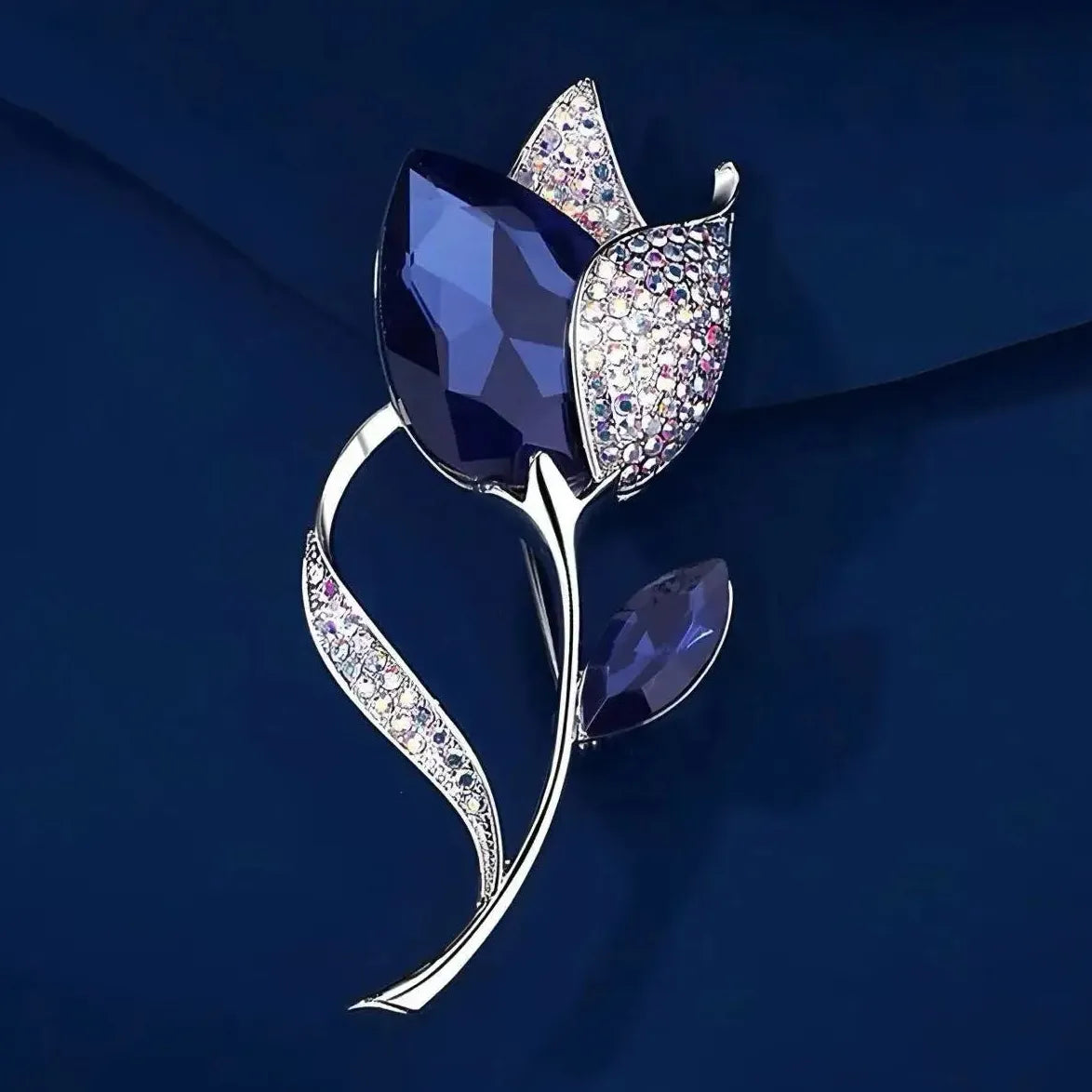 Classic Floral Brooch Wedding Gift Accessory for Men & Women