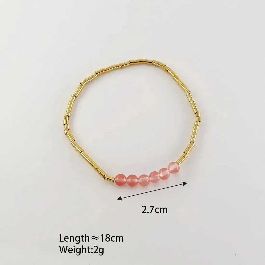 18K Gold Plated Stainless Steel Freshwater Pearl Baroque Charm Bracelet Women