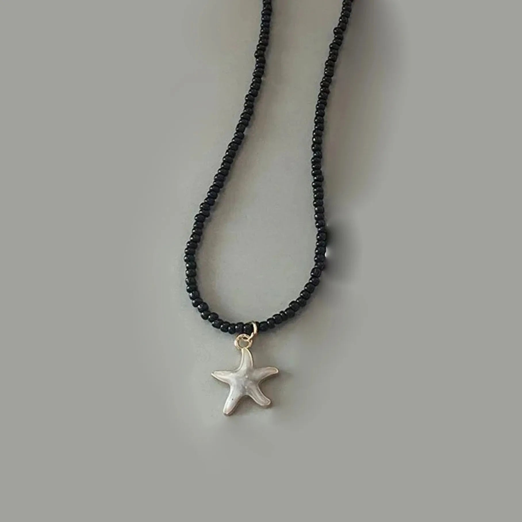 Bohemia Handmade Copper Star Pendant Choker Necklace for Women Girls