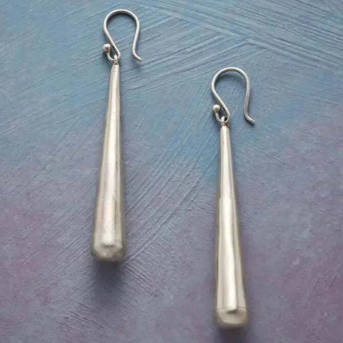 Retro Minimalist Geometric Silver Baseball Pendant Earrings Zinc Alloy Punk Unisex