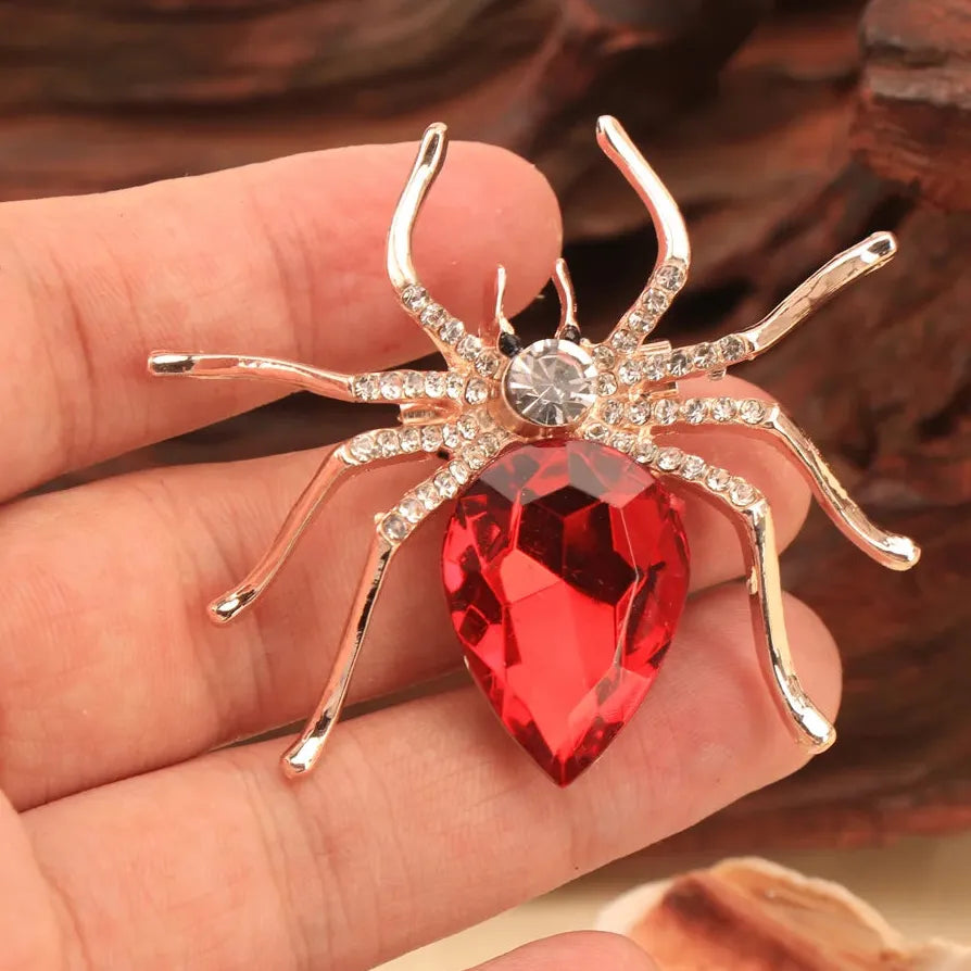 Luxury Classic Spider Brooch Gift for Women and Men