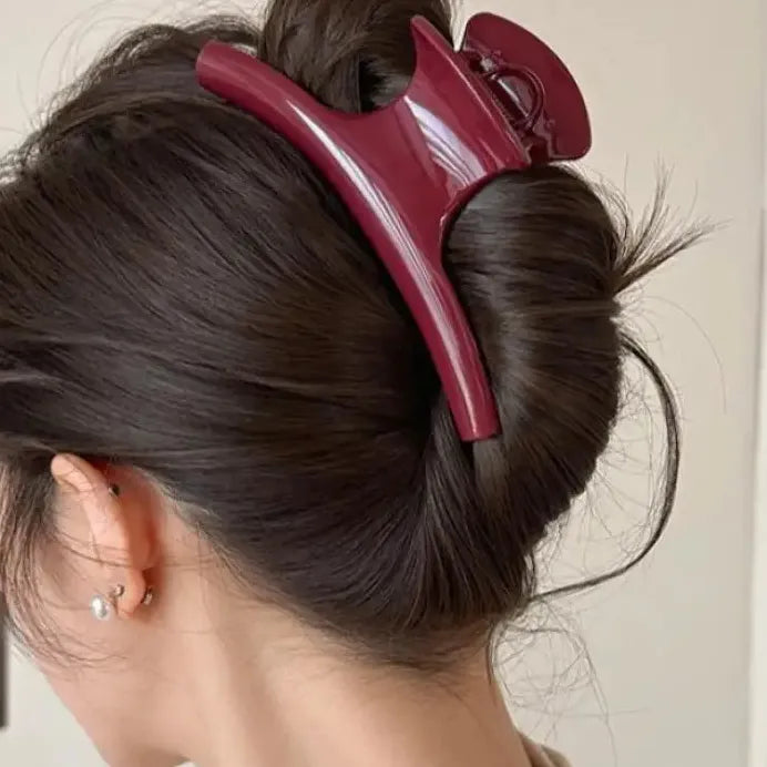 Acrylic Super-Large Arc Hair Claw Clip for Women and Girls