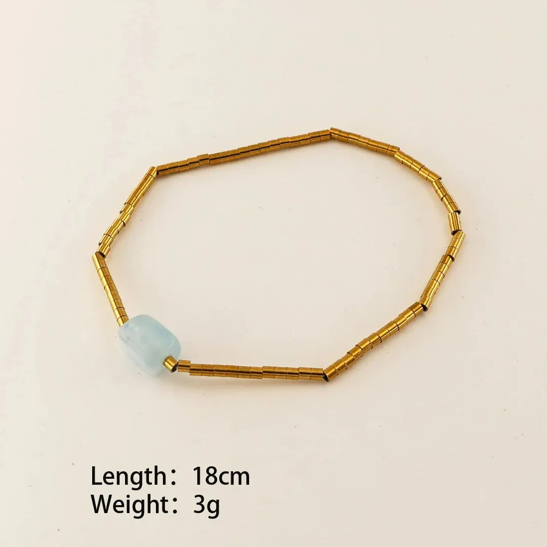 18K Gold Plated Stainless Steel Freshwater Pearl Baroque Charm Bracelet Women