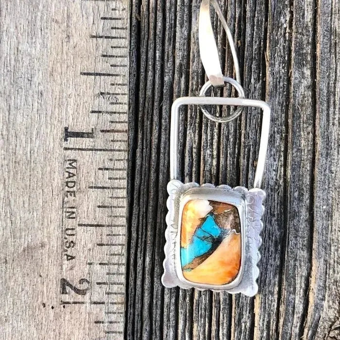 Vintage Bohemian Resin Drop Earrings Zinc Alloy Jewelry for Men & Women Gift
