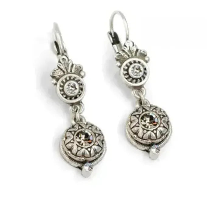 Retro Bohemian Zinc Alloy Pearl Drop Earrings Women’s Long Pendant Jewelry Gift
