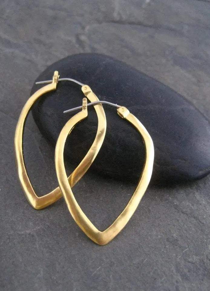 Geometric Heart-Shaped Zinc Alloy Earrings for Women Fashion Parties Wedding Jewelry