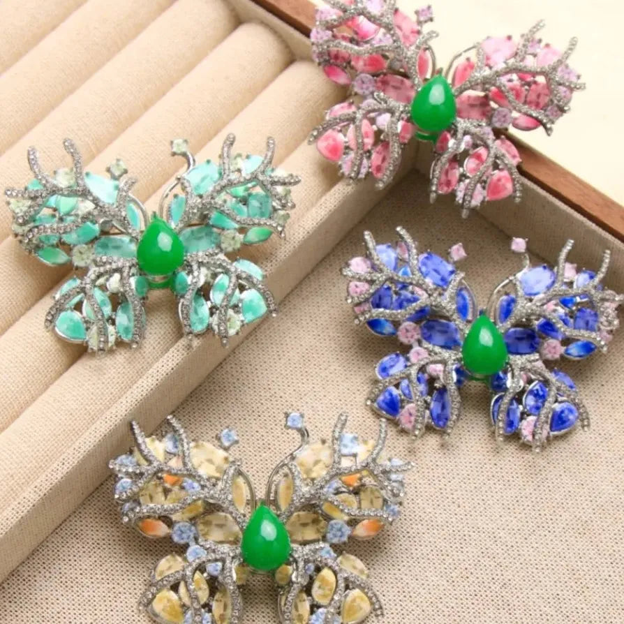 Luxury Butterfly Brooch for Men and Women Classic Elegant Jewelry