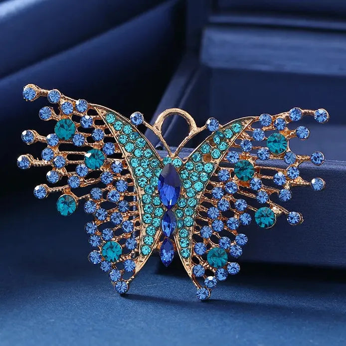 Luxury Classic Butterfly Brooch for Men & Women Gift Accessory