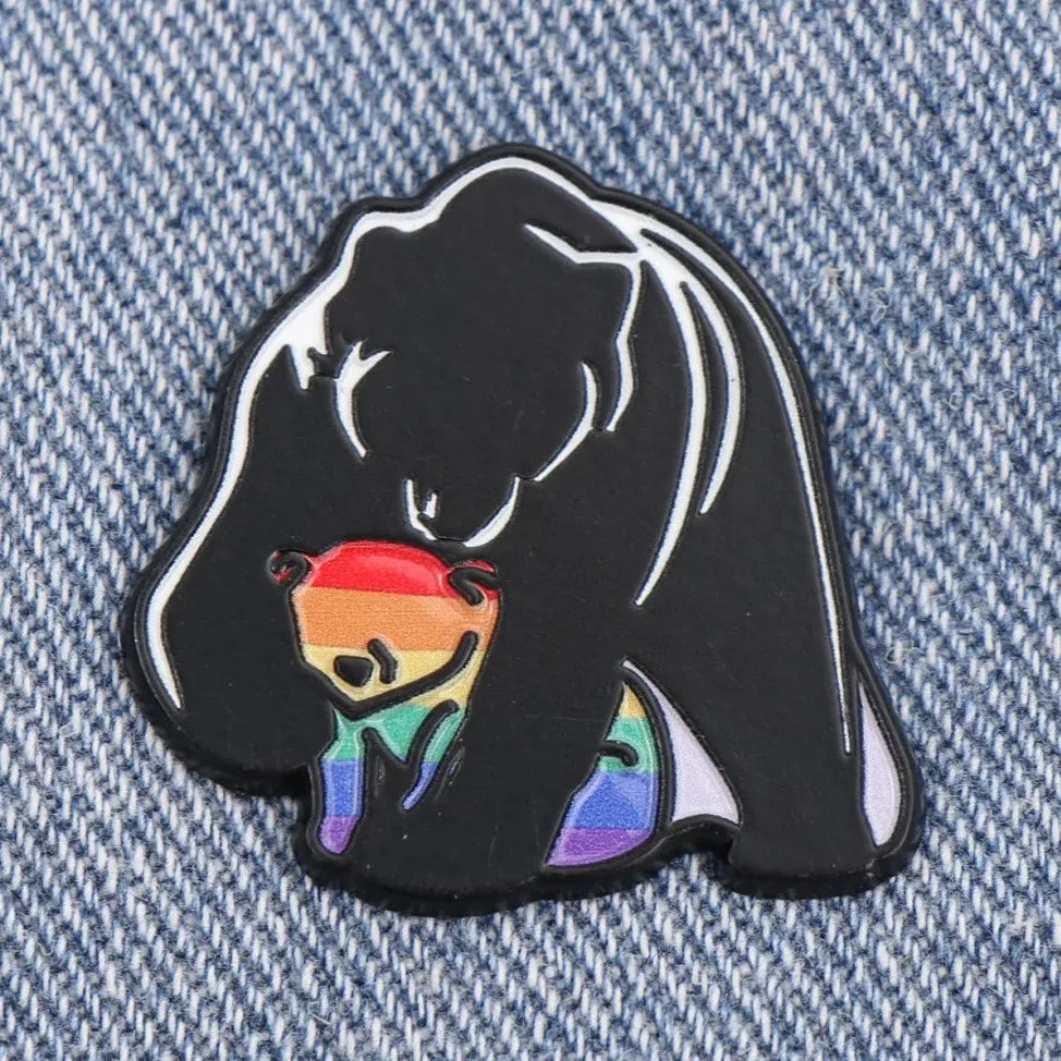Classic Bear Brooch Animal Design Unisex Jewelry Gift
