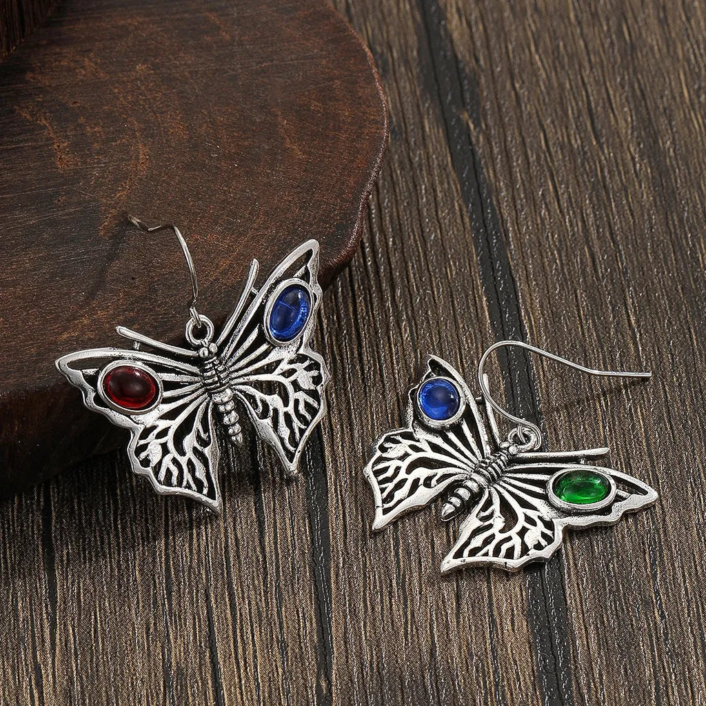 Retro Bohemian Cute Animal Design Zinc Alloy Earrings for Women Daily Wear