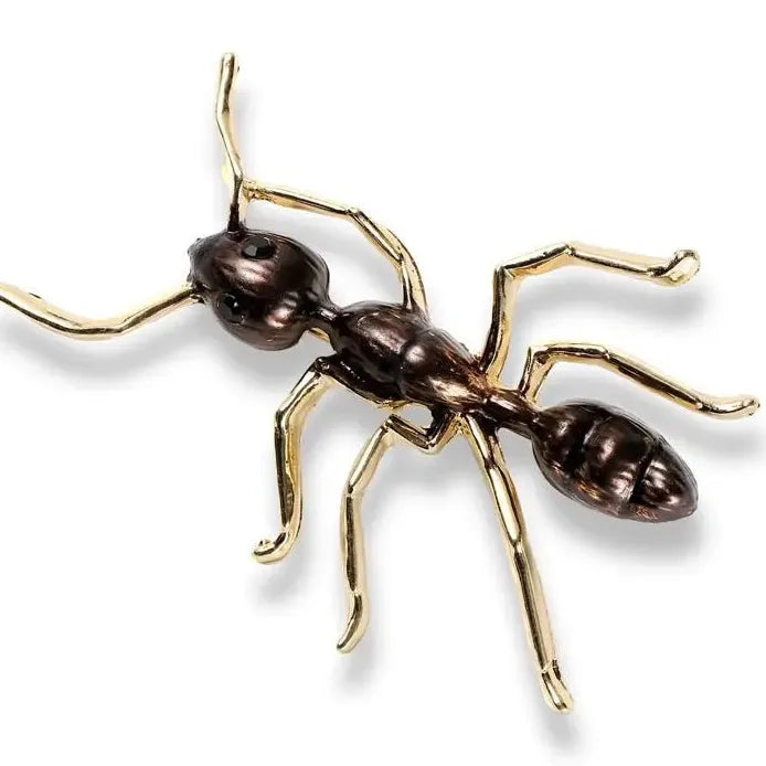 Luxury Insect Brooches Cicada Beetle Bee Mantis Pin for Women