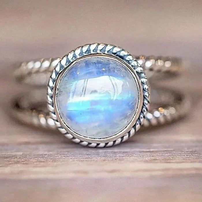 Retro Resin Ring for Women European American Fashion Simple Exquisite Jewelry