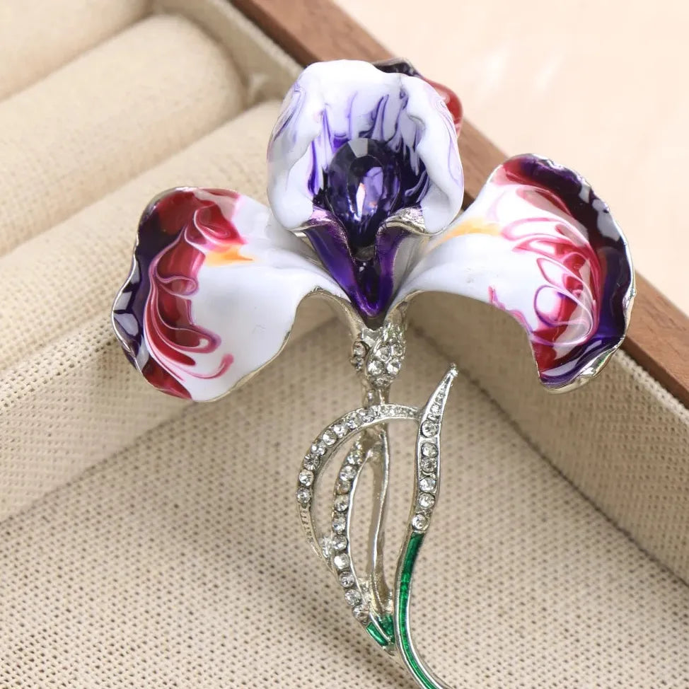 Classic Floral Brooch for Men & Women Wedding Gift Party Accessory