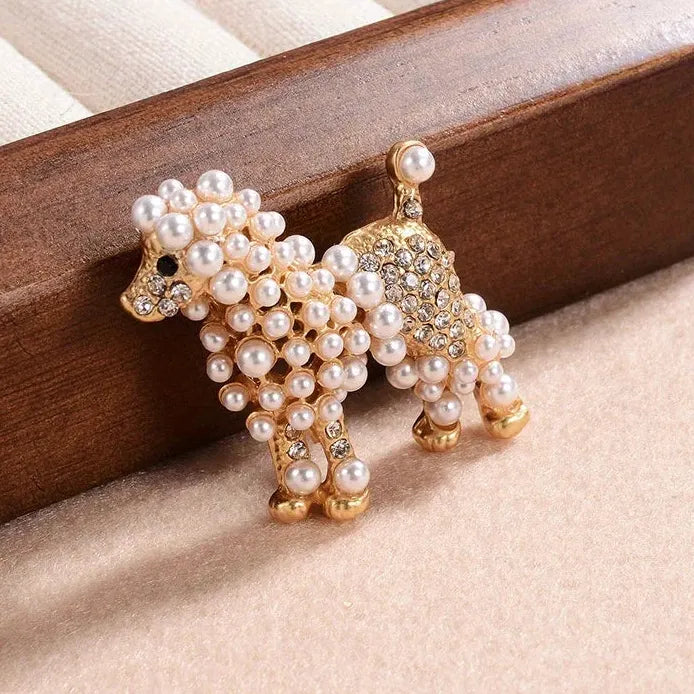 Luxury Classic Puppy Brooch Gift for Men and Women