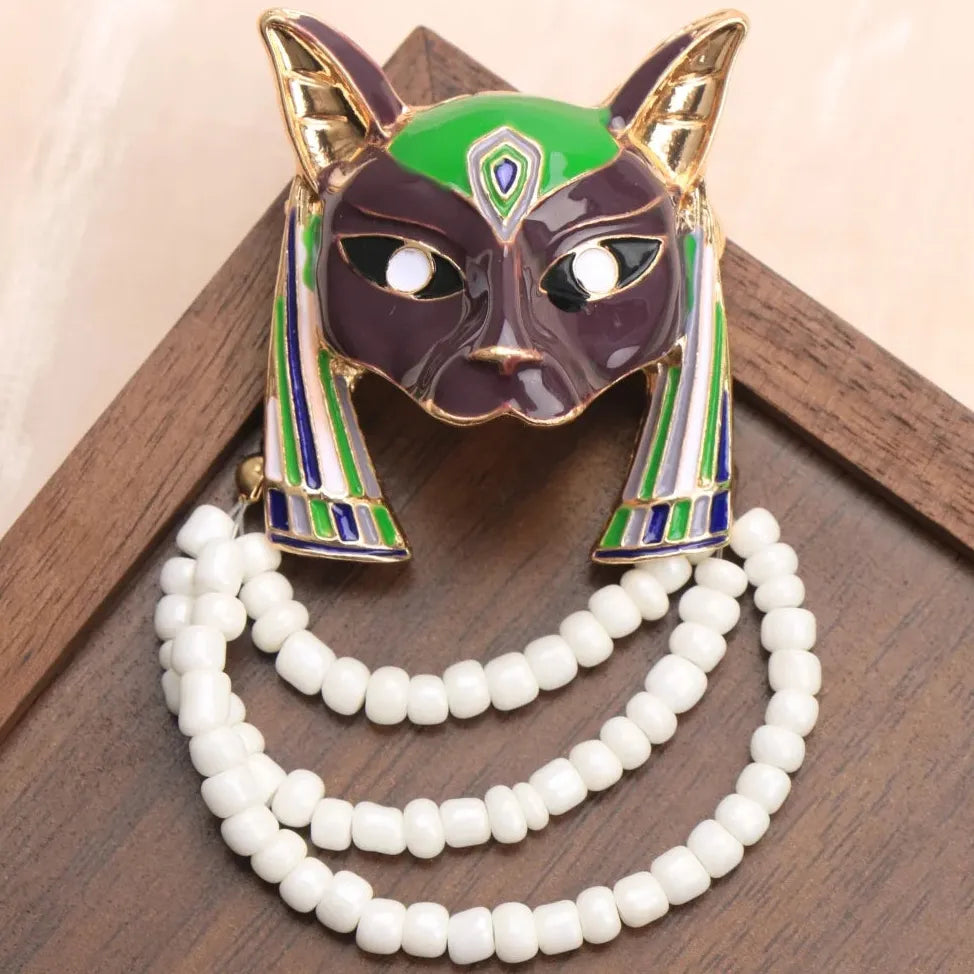 Vintage Fox Brooch Classic Jewelry for Women Elegant Style Accessory