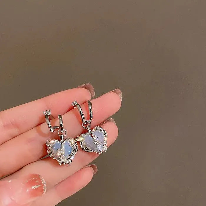 Korean Fashion Geometric Drop Earrings Women Zinc Alloy Jewelry